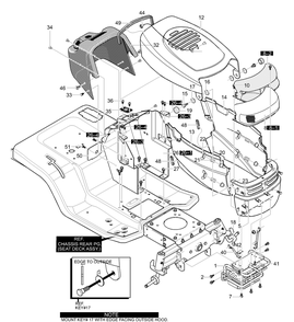 Part Location Diagram of MU710067 Briggs and Stratton Washer, Plastic
